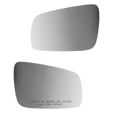 99-07 VW Jetta, Golf Clear Power Heated Mirror Glass w/Backing Plate Pair