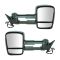 88-01 Chevy, GMC C/K PU, SUV Power Heated w/LED Turn Signal Textured Towing Mirror PAIR (Upgrade)