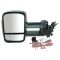 88-01 Chevy, GMC C/K PU, SUV Power Heated w/LED Turn Signal Textured Towing Mirror PAIR (Upgrade)