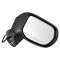 06-11 Honda Civic Hybrid Power w/Turn Signal Black Textured Mirror PAIR