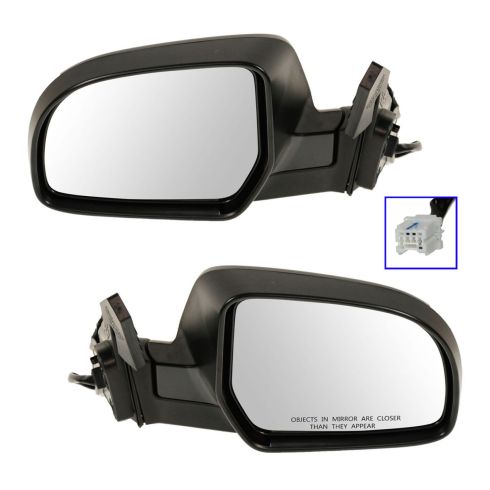 11-12 Subaru Legacy, Outback Power (w/Textured Black & PTM Covers) Mirror PAIR