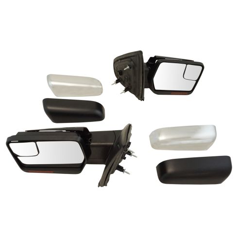 Ford F150 Driver Passenger Side, How To Replace A Side View Mirror Glass On Ford F150