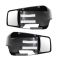 09-12 Dodge Ram 1500; 10-12 Ram 2500, 3500 Extension Mirror PAIR (Snap on)