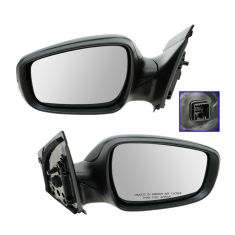 12-13 Hyundai Accent Power, Heated w/Turn Signal PTM Mirror PAIR