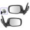 09-12 Toyota Corolla Power Heated Gloss Black Mirror PAIR