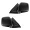 92-00 Mitsubishi Montero Power Black Mirror PAIR