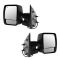 12-13 Nissan NV 1500, 2500, 3500 Power Heated w/Chrome Cap Tow Mirror PAIR