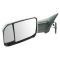 12 Ram 1500, 2500, 3500 Power Heated Puddle Light Turn Signal Mem Chrome Tow (Flip Up) Mirror PAIR