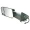 12 Ram 1500, 2500, 3500 Power Heated Puddle Light Turn Signal Mem Chrome Tow (Flip Up) Mirror PAIR