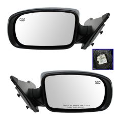 11-13 Chrysler 200 Convertible Power Heated Chrome Mirror PAIR