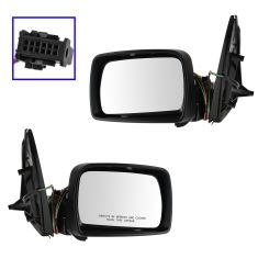 00-06 BMW X5 Power Heated (exc Auto Dimming) PTM Mirror PAIR
