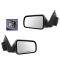 08-11 Ford Focus Power Textured Black Mirror PAIR