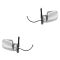 92-00 GM Full Size PU; 92-99 FS SUV, Suburban ALL CHROME Power Mirror PAIR