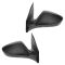 12-13 Hyundai Accent Power Textured Black Mirror PAIR