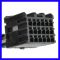 14-15 GM Silverado Sierra Dual Arm Telescopic Pwr Htd (w/Smoke Signal on Hsg) Text Blk Tow Mir PAIR