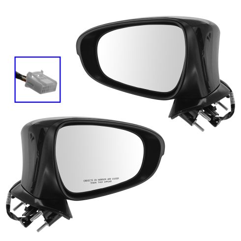 14- Lexus IS250, IS350 Power Heated Mirror PTM w/ Puddle Light Pair