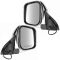 97-04 Mitsubishi Montero Sport Chrome Power Mirror PAIR