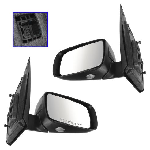 05-07 Ford Freestyle Power Heated Puddle Light PTM Mirror PAIR