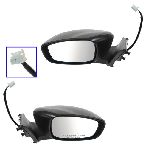08-13 G37 Coupe; 14 Q60 Coupe Power PTM Mirror PAIR