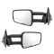 94-04 GM Mid Size Pu; 95-05 GM Mid Size SUV Man Telescoping Dual Arm/Glass Tow Mirror (Upgrade) PAIR