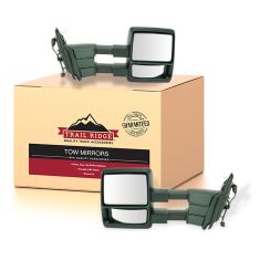 11-15 Exptn, 11-14 Nav Pwr Htd w/Puddle Light Towing Txt Blk Cap Mirror (Upgrade) PAIR (TR)