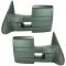 11-15 Exptn, 11-14 Nav Pwr Htd w/Pud Lt Mem TS Dual Arm Tow Text Blk Cap Mirror (Upgrade) PAIR (TR)