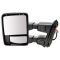 08-10 Ford SD PU Pwr Fold, Pwr Telescope Htd Smoked Turn Sig & Clrnce Lite Textrd Tow Mirror PAIR