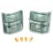 08-15 Ford SD PU Pwr Fold, Pwr Telescope Htd Smoked Turn Sig & Clrnce Lite PTM Tow Mirror PAIR