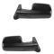 94-97 Dodge Ram 1500, 2500, 3500 Power Textured Blk Towing Mirror (w/Spt Brkts & 4th Gen Head) PAIR