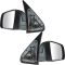 14-16 Toyota Tundra Power, Heated (w/Blind Spot Indicator) PTM Cap Mirror PAIR