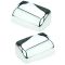 08-15 Ford SD PU Pwr Fold, Pwr Telescoping Htd Smoked Turn Sig & Clrnce Lite Tow Mir Chrome Cap PAIR