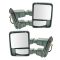 11-16 Ford SD PU Pwr Fold, Pwr Telesp, Temp Htd Smk TS & Clrnce Lite Dual Arm Tow Mir Text Cap PAIR