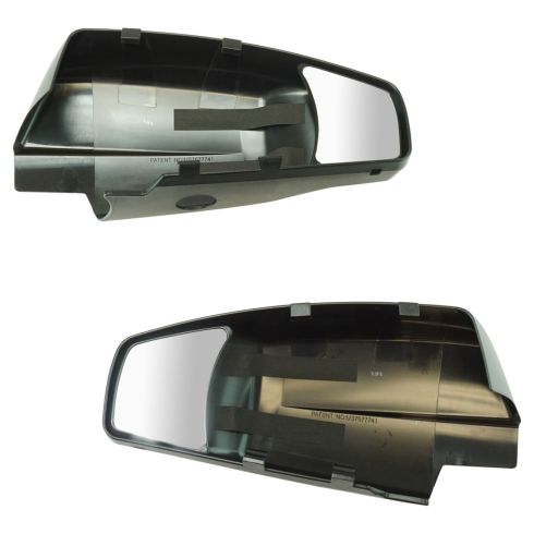14-17 Silverado, Sierra 1500; 15-17 2500, 3500 Tow Mirror Extension Mirror PAIR (Snap on)