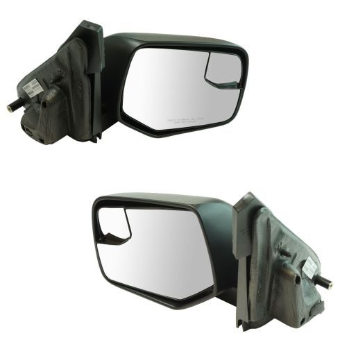 08-12 Ford Escape; 08-11 Mercury Mariner Power Textured (w/Spotter Glass) Mirror Pair