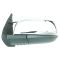 16-17 Toyota Tacoma Power, Heated (w/Housing Mounted Turn Signal) w/Chrome Cap Mirror PAIR