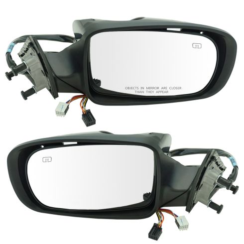 11-16 Dodge Charger Power, Heated, w/Memory & Manual Folding PTM Mirror Pair