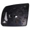 07-17 Toyota Tundra; 08-17 Sequoia (w/OE Mirror) Unheated Mirror Glass w/Backing Pair