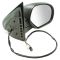 07-08 Silverado,Sierra 1500-3500 New Body Power Folding, Htd, Memory, 7 LED TS Txt Cover Mirror PAIR