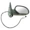 07-08 Silverado,Sierra 1500-3500 New Body Power Folding, Htd, Memory, 7 LED TS Txt Cover Mirror PAIR
