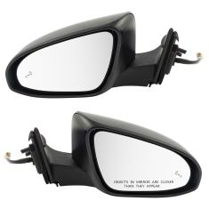 16-17 Toyota Camry Power Heated BSD Mirror PTM PAIR