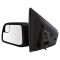 11-14 Ford Edge Power Blind Spot Textured Black Mirror PAIR