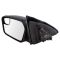 11-12 Ford Fusion Power Heated w/Spotter Glass Mirror PAIR