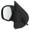 09-14 GM FS SUV Power Folding, Htd, Mem, Puddle Light w/BSM & Chevron TS Textured Cap Mirror PAIR