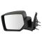 08-12 Jeep Liberty Power Heated Textured Mirror Pair