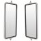 Heavy Duty Truck 16 x 7 OEM Style Stainless Steel West Coast Mirror PAIR