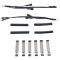 02-18 GM FS SUV, PU; 07-18 Tndra; 08-18 Squoia (w/AM 12 Clip Mount) UPGRADE Htd TOW Mir Glss (SET 4)