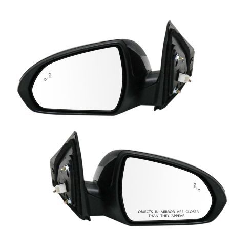 17-18 Elantra (US Built) Pwr, Htd, Man Fld w/Turn Sig, Memory, Blind Spot Mont PTM Cover Mirror PAIR