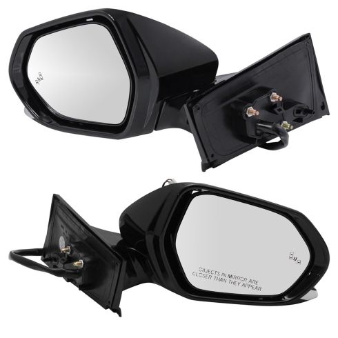 16-17 Toyota Prius Power, Heated, Manual Folding w/Blind Spot Monitoring & PTM Cover Mirror PAIR