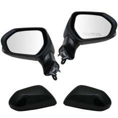 18-19 Toyota Camry Power, Heated, Manual Folding w/Turn Signal & PTM Cover Mirror PAIR