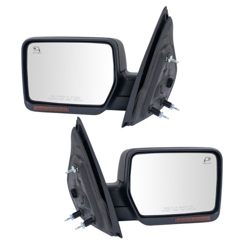 Pwr Heat Memory Turn Signal Puddle Mirror Pair PTM